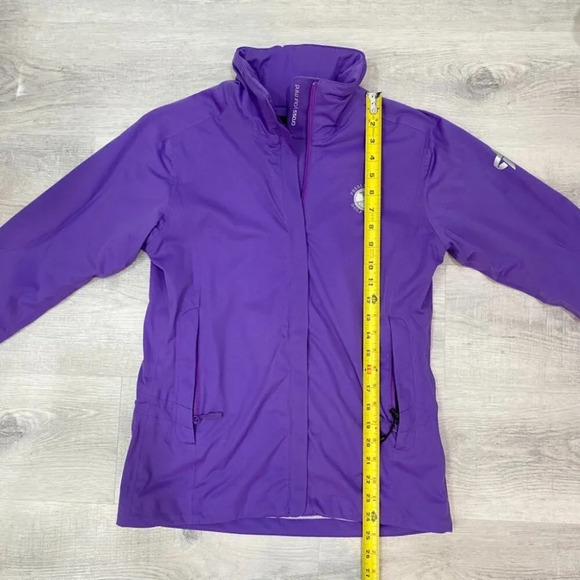 Pebble Beach Purple Windbreaker Fitted Golf Jacket Size S - Cross Sportswear NWT - Picture 7 of 16